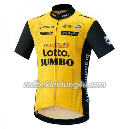 Radtrikot kurzarm 2018 LottoNL-Jumbo N001